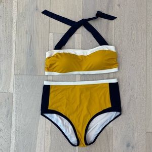 Halter Bikini & High Waist Bottom Swimsuit, Boden